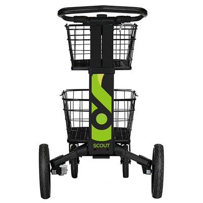 ScoutCart - Black with green accents